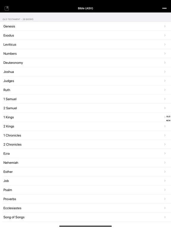 Bible-Simple Bible(ASV) iPad  Ekran Görüntüleri