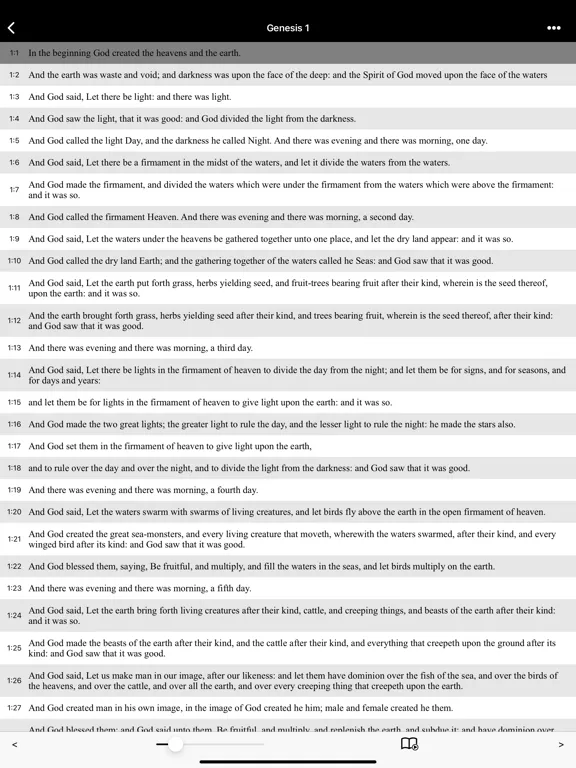 Bible-Simple Bible(ASV) iPad  Ekran Görüntüleri