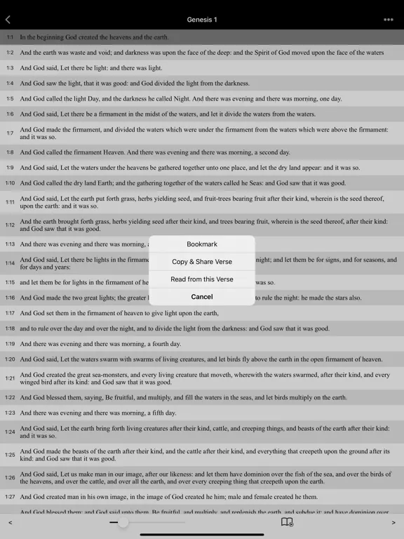 Bible-Simple Bible(ASV) iPad  Ekran Görüntüleri