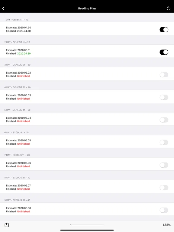 Bible-Simple Bible(ASV) iPad  Ekran Görüntüleri