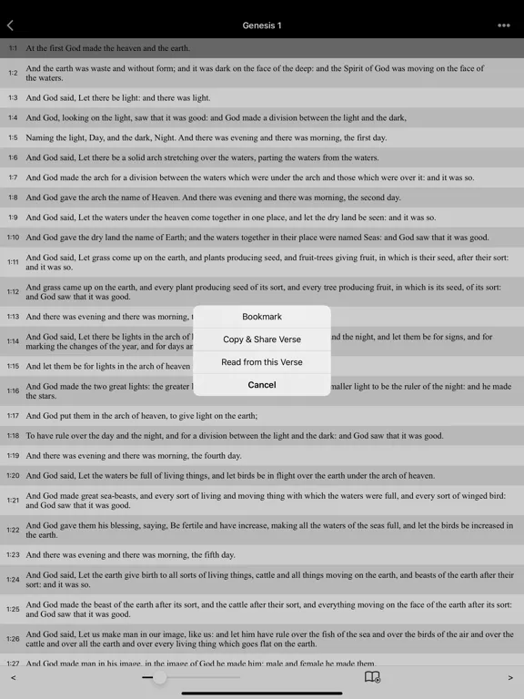 Bible-Simple Bible(BBE) iPad  स्क्रीनशॉट