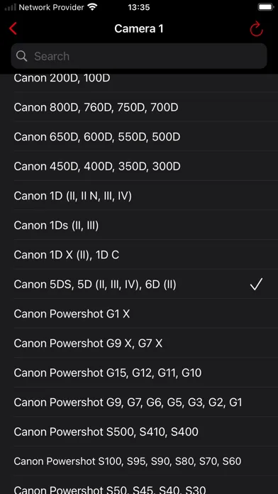 Ảnh chụp màn hình của Simple DoF Calculator