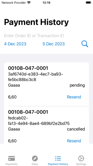 SN Zettle POS for Odoo स्क्रीनशॉट