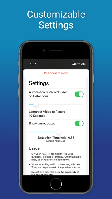 SkyScan-UAP Screenshots