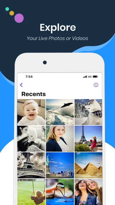 Ảnh chụp màn hình của iMoment - Videos & Photos