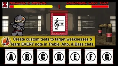 Tangkapan skrin NinGenius Music: Class Games