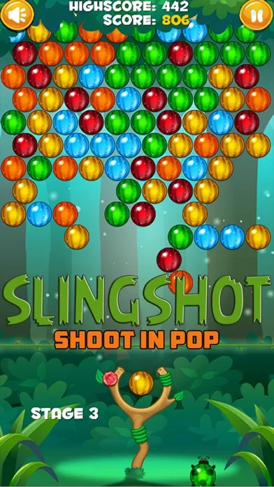 Screenshot di Sling Shot - Shoot n Pop Free Game