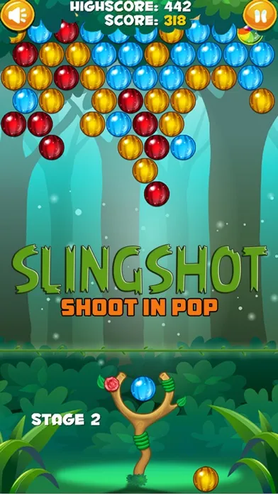 Screenshot di Sling Shot - Shoot n Pop Free Game