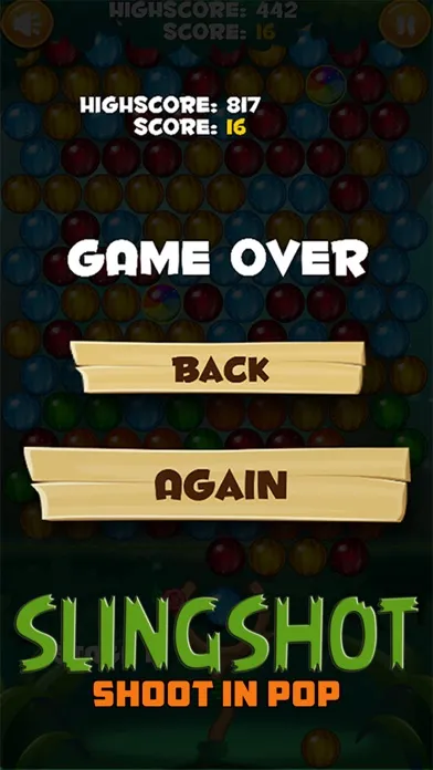 Screenshot di Sling Shot - Shoot n Pop Free Game