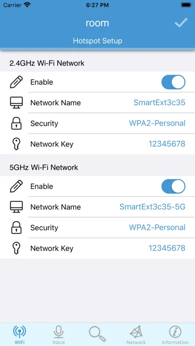 ภาพหน้าจอของ Zinwell Smart Extender
