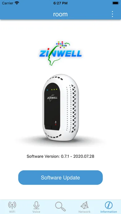 ภาพหน้าจอของ Zinwell Smart Extender