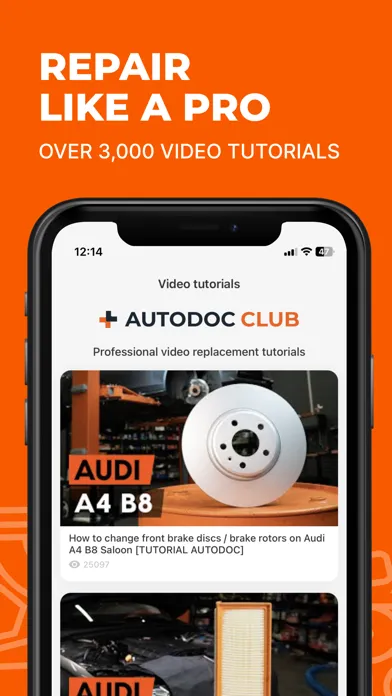 Zrzuty ekranu AUTODOC: buy quality car parts