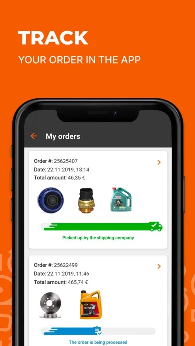 Zrzuty ekranu AUTODOC: buy quality car parts