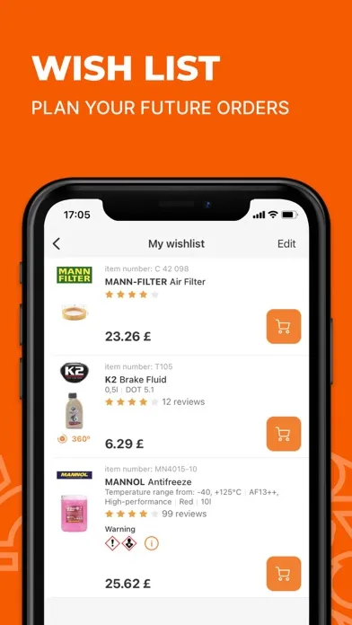 Zrzuty ekranu AUTODOC: buy quality car parts