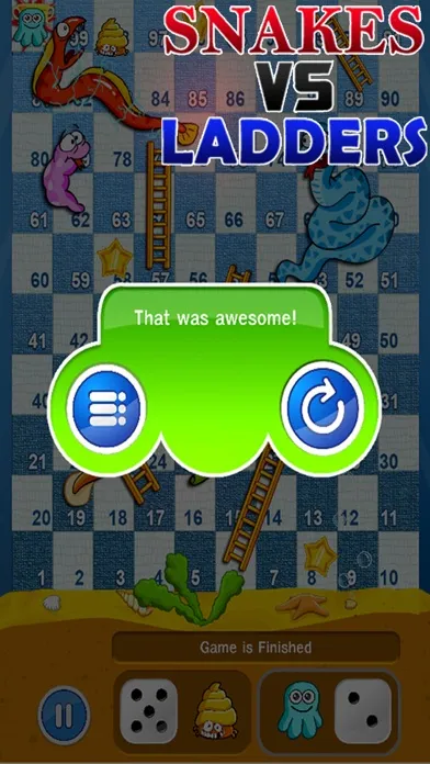 ภาพหน้าจอของ Snakes Vs Ladders - Free Snake Ladder Slither Game