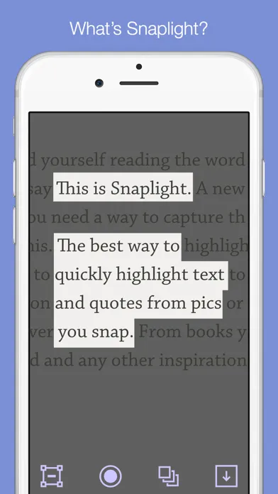 Snaplight - Photo Highlighter Screenshots