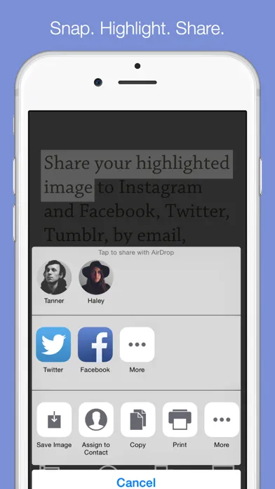 Snaplight - Photo Highlighter Screenshots