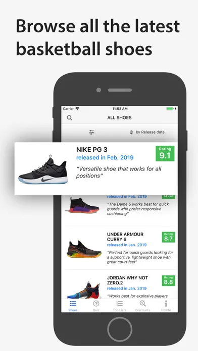 Screenshot di Sneaker Geek Basketball Shoes