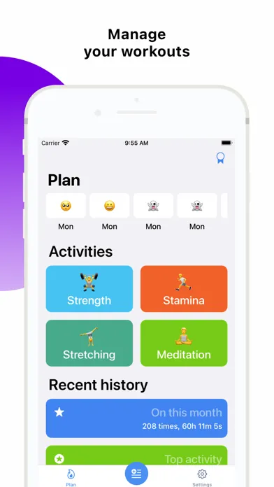 Capturas de pantalla de Plan-trainings and activities