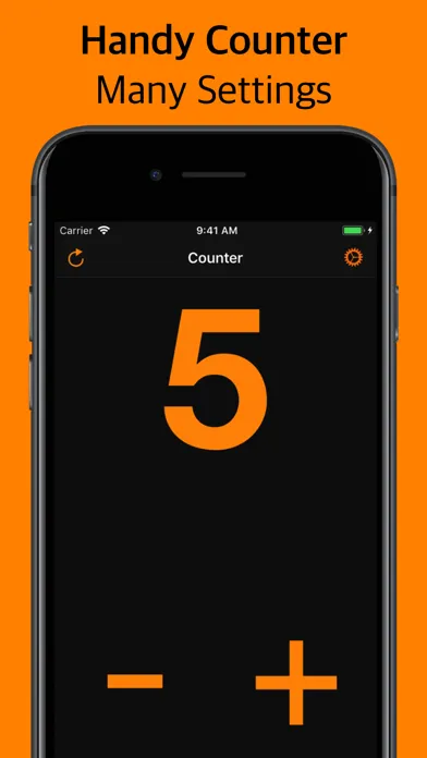 Counter with widget Ekran Görüntüleri