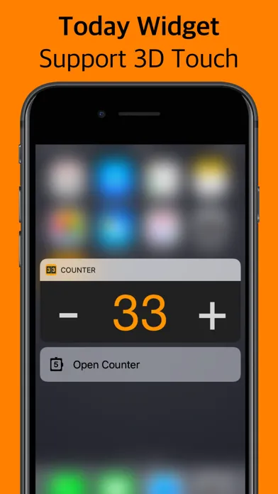 Counter with widget Ekran Görüntüleri