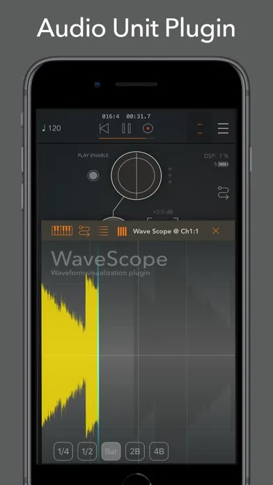 WaveScope for Logic Pro Ekran Görüntüleri