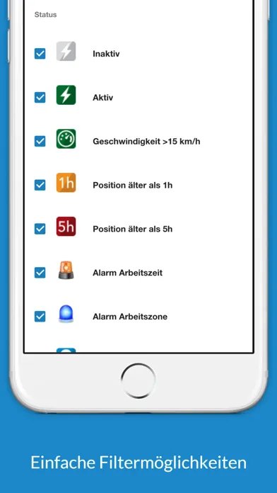 SORBA Tracker Screenshots