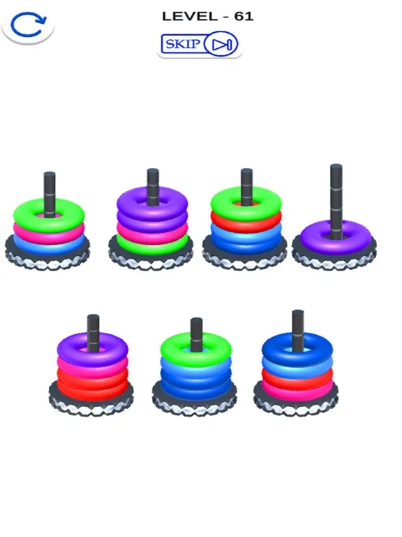 Sort It Stack 3D iPad スクリーンショット