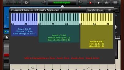 SoundFont Pro for iPhone Screenshots