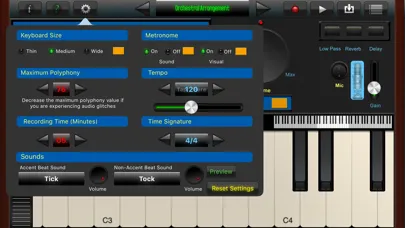 SoundFont Pro for iPhone Screenshots