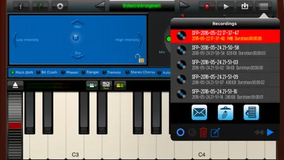 SoundFont Pro for iPhone Screenshots