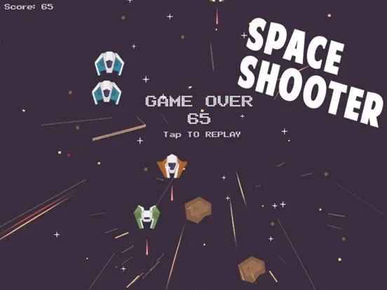 Capturas de pantalla de Space Shooter - Free Asteroids Shooting Game iPad 