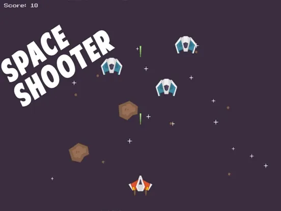 Capturas de pantalla de Space Shooter - Free Asteroids Shooting Game iPad 