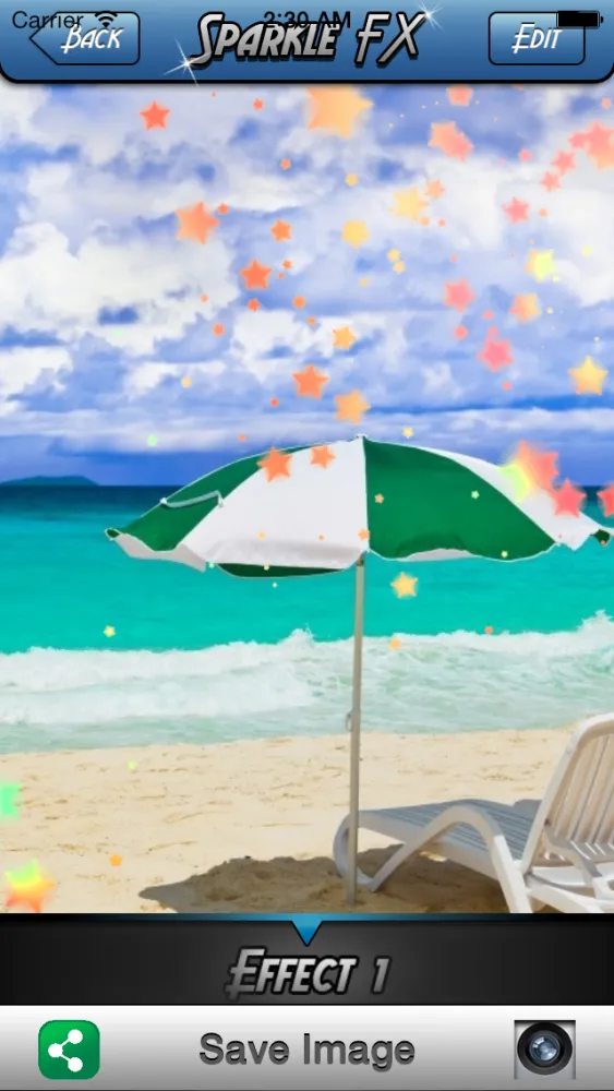Sparkle FX Effects الصورة البراقة应用截图
