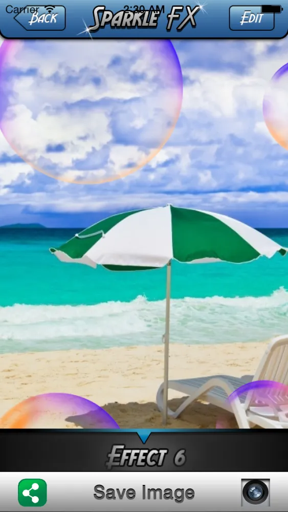 Sparkle FX Effects الصورة البراقة应用截图