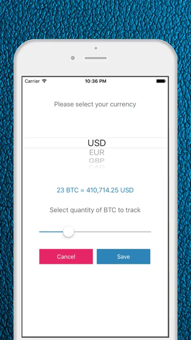 BTC - Bitcoin Price Tracker Screenshots