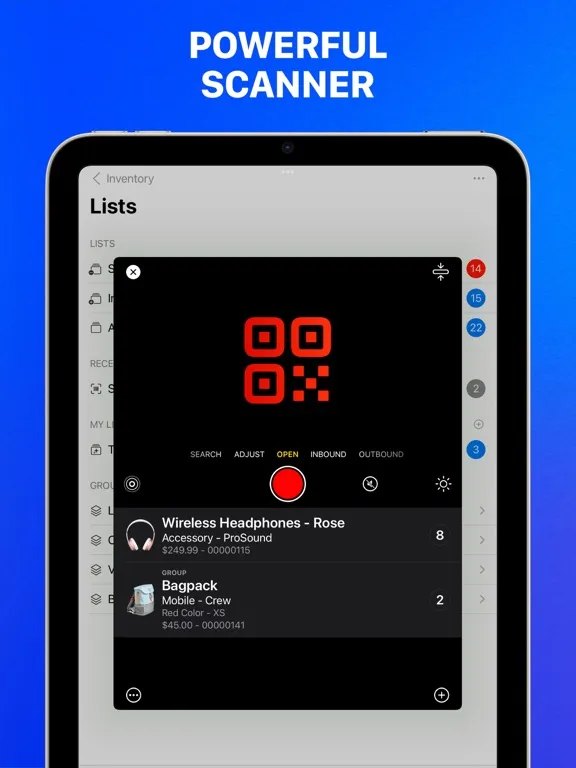 Order Management for Business iPad  স্ক্রিনশট