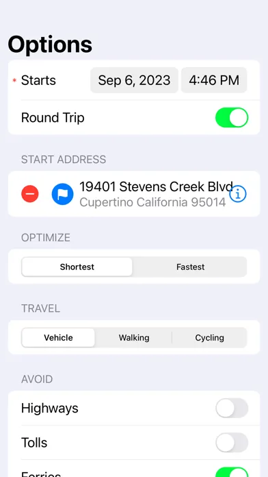 Route Planner+ with GPS Map Screenshots