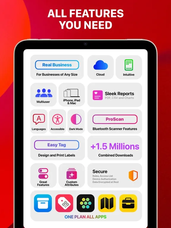 Tangkapan layar Shipping for Business iPad 