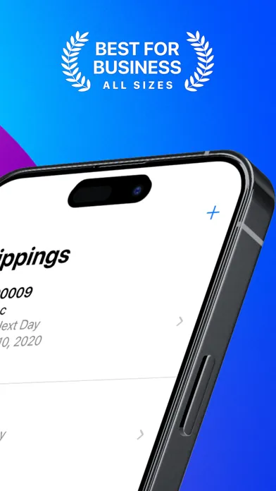 Tangkapan layar Shipping for Business