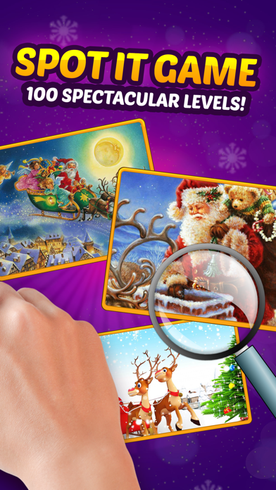 Tangkapan layar Spot the Difference Merry Christmas Find it Game.s