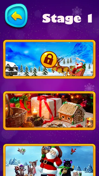 Tangkapan skrin Spot the Difference Merry Christmas Find it Game.s