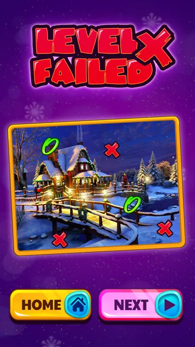 Tangkapan skrin Spot the Difference Merry Christmas Find it Game.s