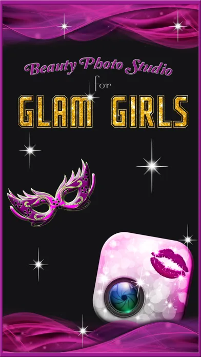 تصاویر Beauty Photo Studio for Glam Girls - Make a cute Scrapbook with Glittery Captions and Stickers