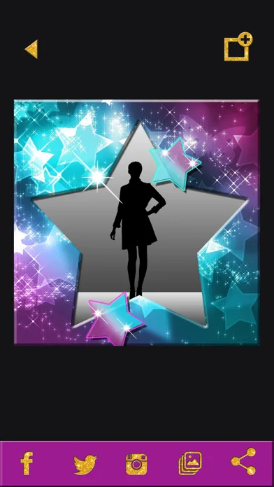 تصاویر Beauty Photo Studio for Glam Girls - Make a cute Scrapbook with Glittery Captions and Stickers