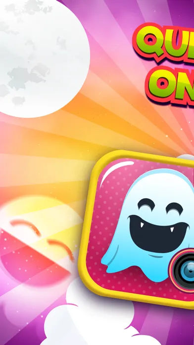 Capturas de pantalla de Quick Text on Photo Editor- Add Cute Stickers and Write Captions in Colorful Ghost Frames