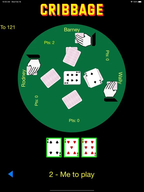 صور Crib Cribbage iPad 