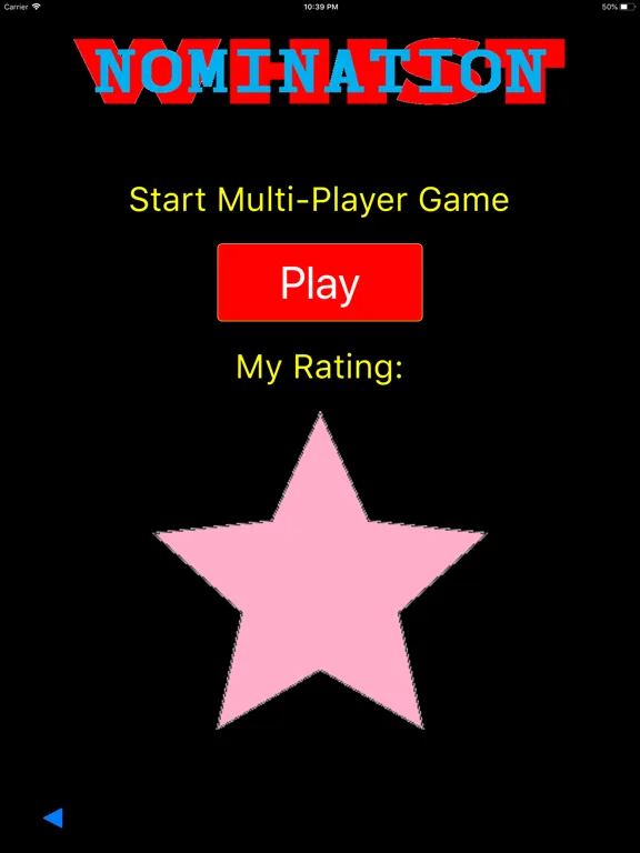 Ảnh chụp màn hình của Nomination Whist iPad 