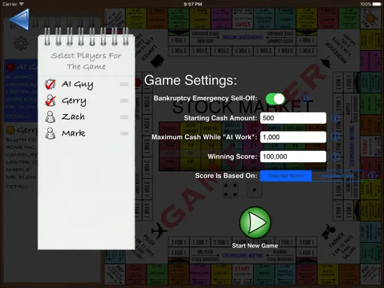 صور Stock Market Board Game iPad 