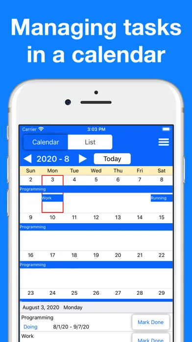 ToDo Calendar Pro スクリーンショット